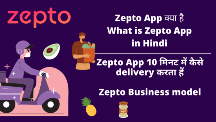 10 Minute Delivery App Zepto App in Hindi