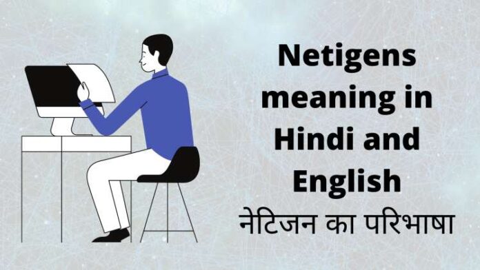 Netigens meaning | Netigens meaning in Hindi and English