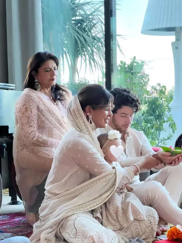 Priyanka & Nick first Diwali with daughter Malti