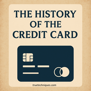 The History of the Credit Card